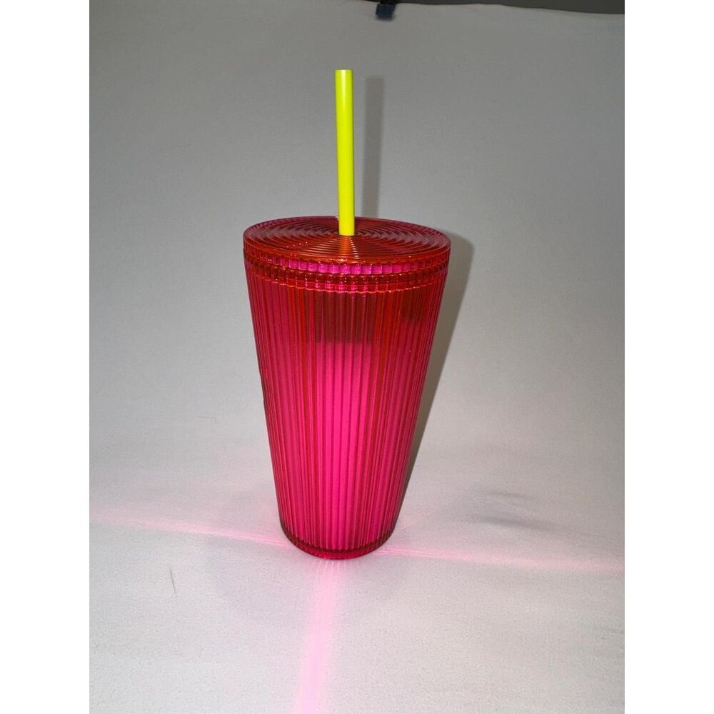 Hot pink Starbucks cup 16oz